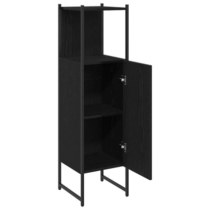 Set di mobili per il bagno Rovere Nero 33 x 33 x 120,5 cm | homemem39