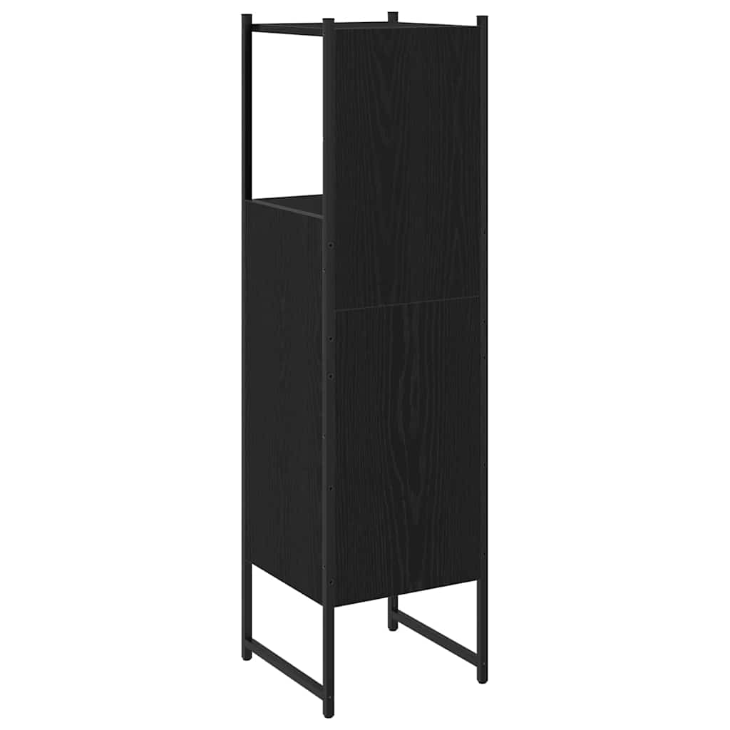 Set di mobili per il bagno Rovere Nero 33 x 33 x 120,5 cm | homemem39