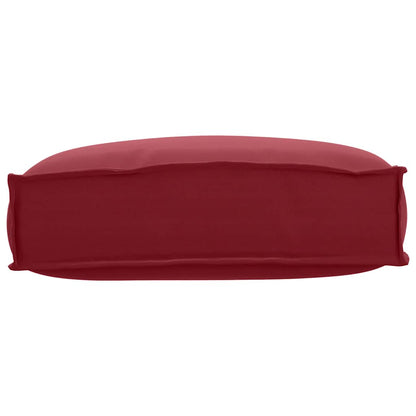 Cuscino Rosso Vino 50 x 40 x 12 cm Tessuto Oxford | homemem39