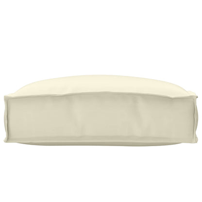 Cuscino Crema 50 x 50 x 12 cm Tessuto Oxford | homemem39