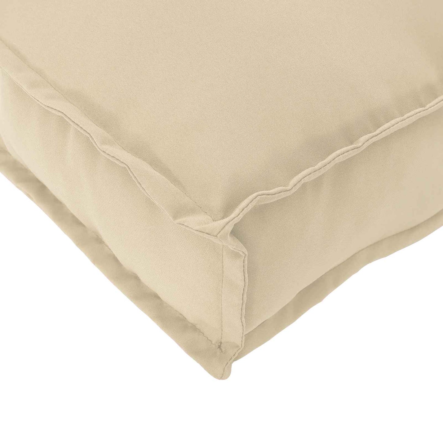 Cuscino Beige 50 x 50 x 12 cm Tessuto Oxford | homemem39
