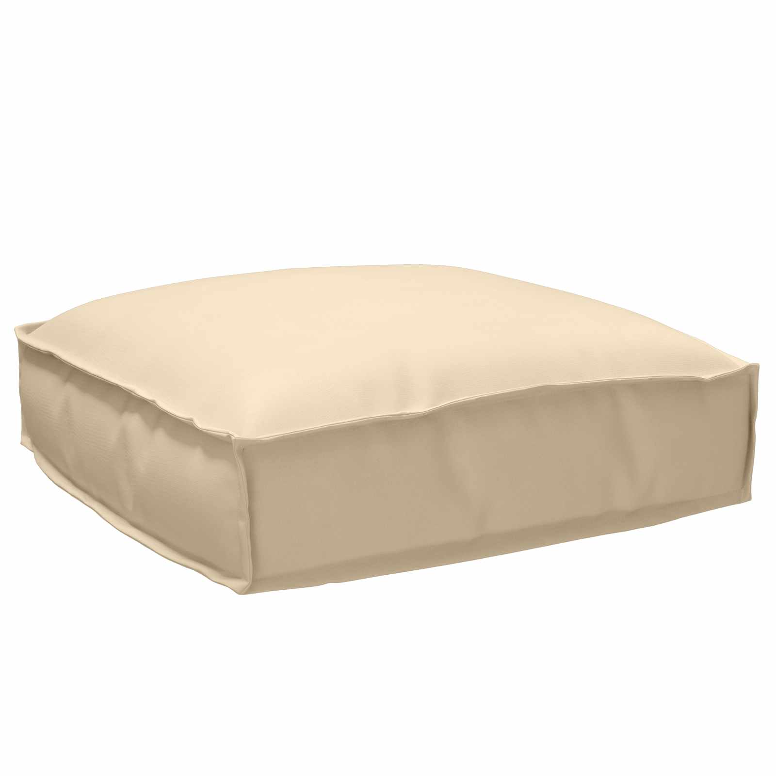 Cuscino Beige 50 x 50 x 12 cm Tessuto Oxford | homemem39