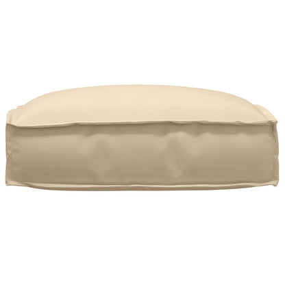 Cuscino Beige 50 x 50 x 12 cm Tessuto Oxford | homemem39