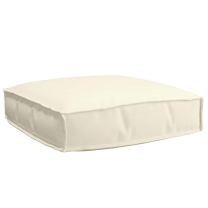 Cuscino Crema 60 x 60 x 12 cm Tessuto Oxford | homemem39