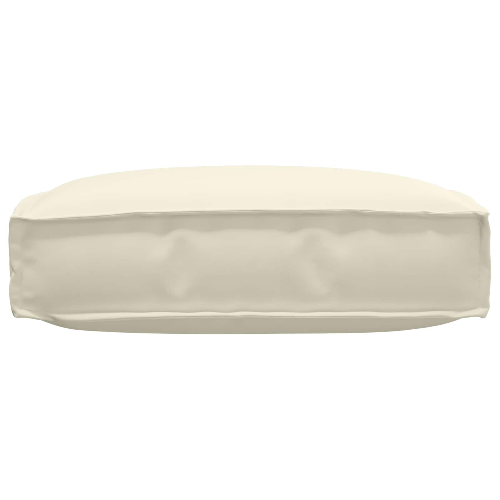 Cuscino Crema 60 x 60 x 12 cm Tessuto Oxford | homemem39