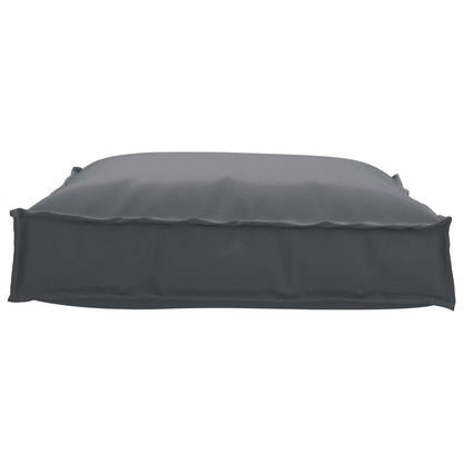 Cuscino Antracite 70 x 70 x 12 cm Tessuto Oxford | homemem39