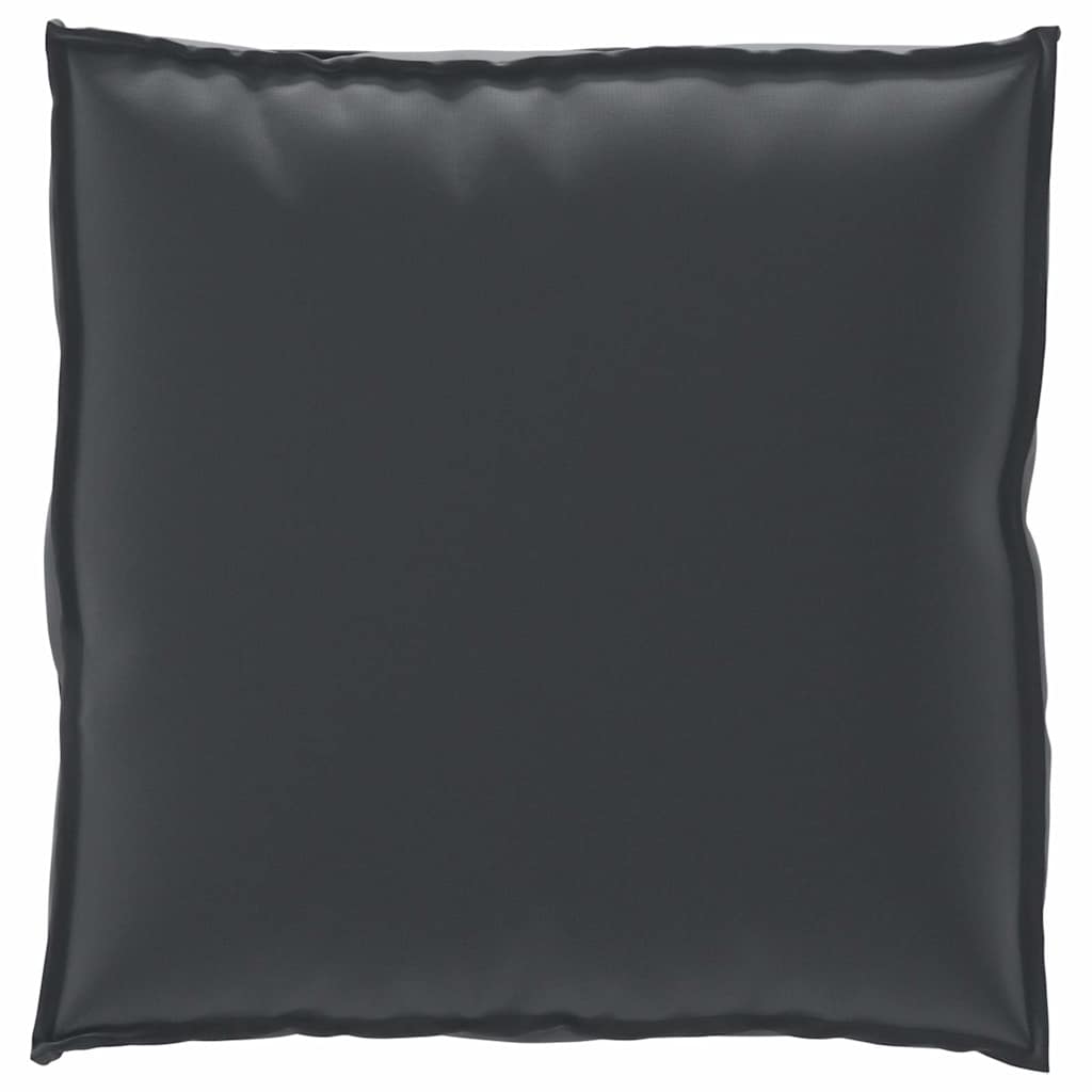 Cuscino Nero 70 x 70 x 12 cm Tessuto Oxford | homemem39