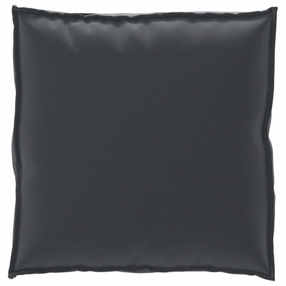 Cuscino Nero 70 x 70 x 12 cm Tessuto Oxford | homemem39