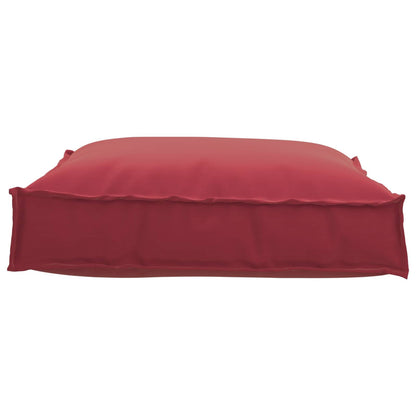 Cuscino Rosso Vino 70 x 70 x 12 cm Tessuto Oxford | homemem39