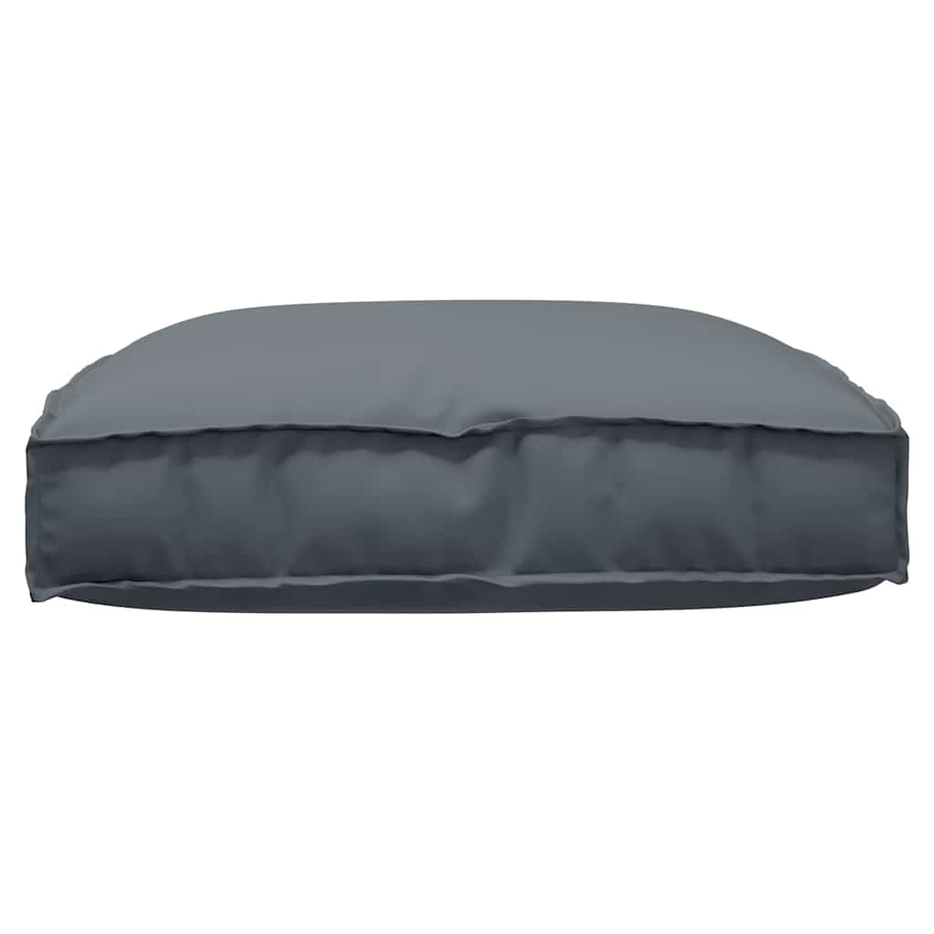 Cuscino Antracite 80 x 80 x 12 cm Tessuto Oxford | homemem39