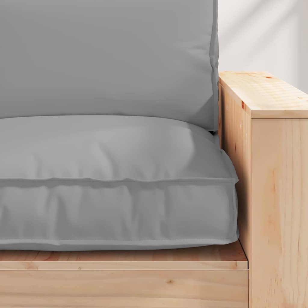 Cuscino Grigio 80 x 80 x 12 cm Tessuto Oxford | homemem39
