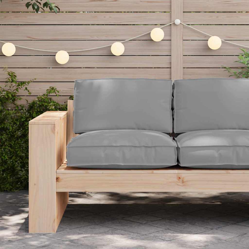 Cuscino Grigio 80 x 80 x 12 cm Tessuto Oxford | homemem39