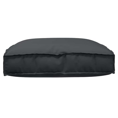 Cuscino Nero 80 x 80 x 12 cm Tessuto Oxford | homemem39