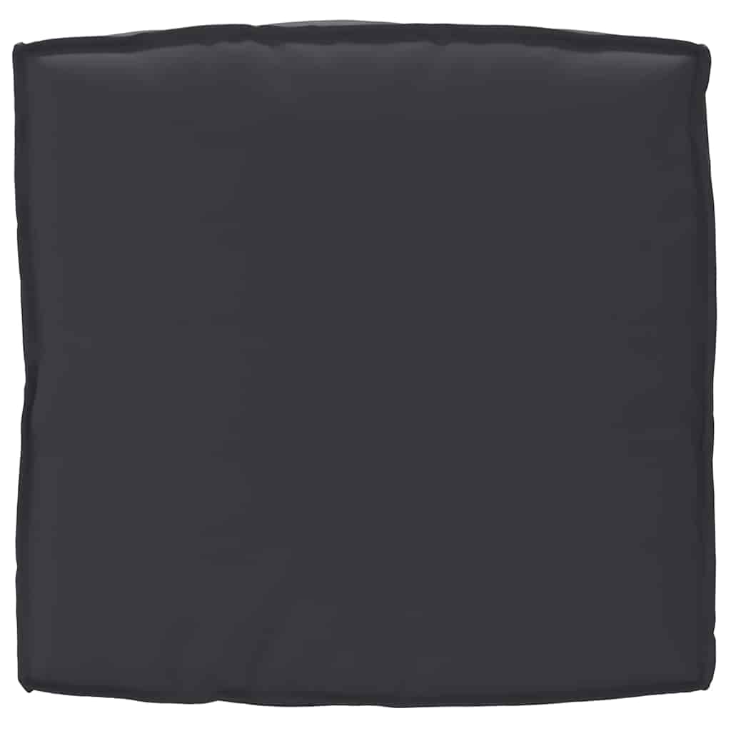 Cuscino Nero 80 x 80 x 12 cm Tessuto Oxford | homemem39
