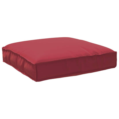 Cuscino Rosso Vino 80 x 80 x 12 cm Tessuto Oxford | homemem39