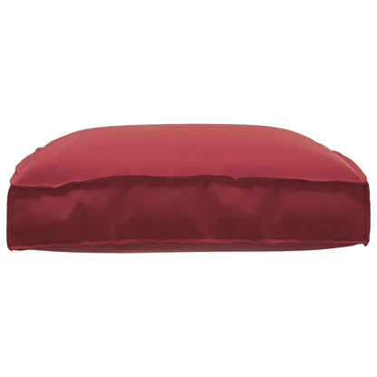 Cuscino Rosso Vino 80 x 80 x 12 cm Tessuto Oxford | homemem39