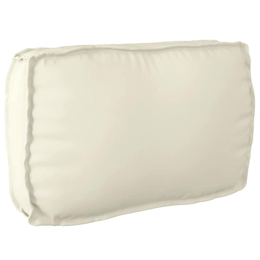 Cuscino Crema 70 x 40 x 12 cm Tessuto Oxford | homemem39