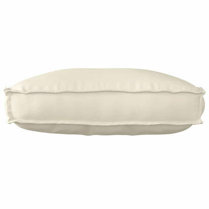 Cuscino Crema 70 x 40 x 12 cm Tessuto Oxford | homemem39