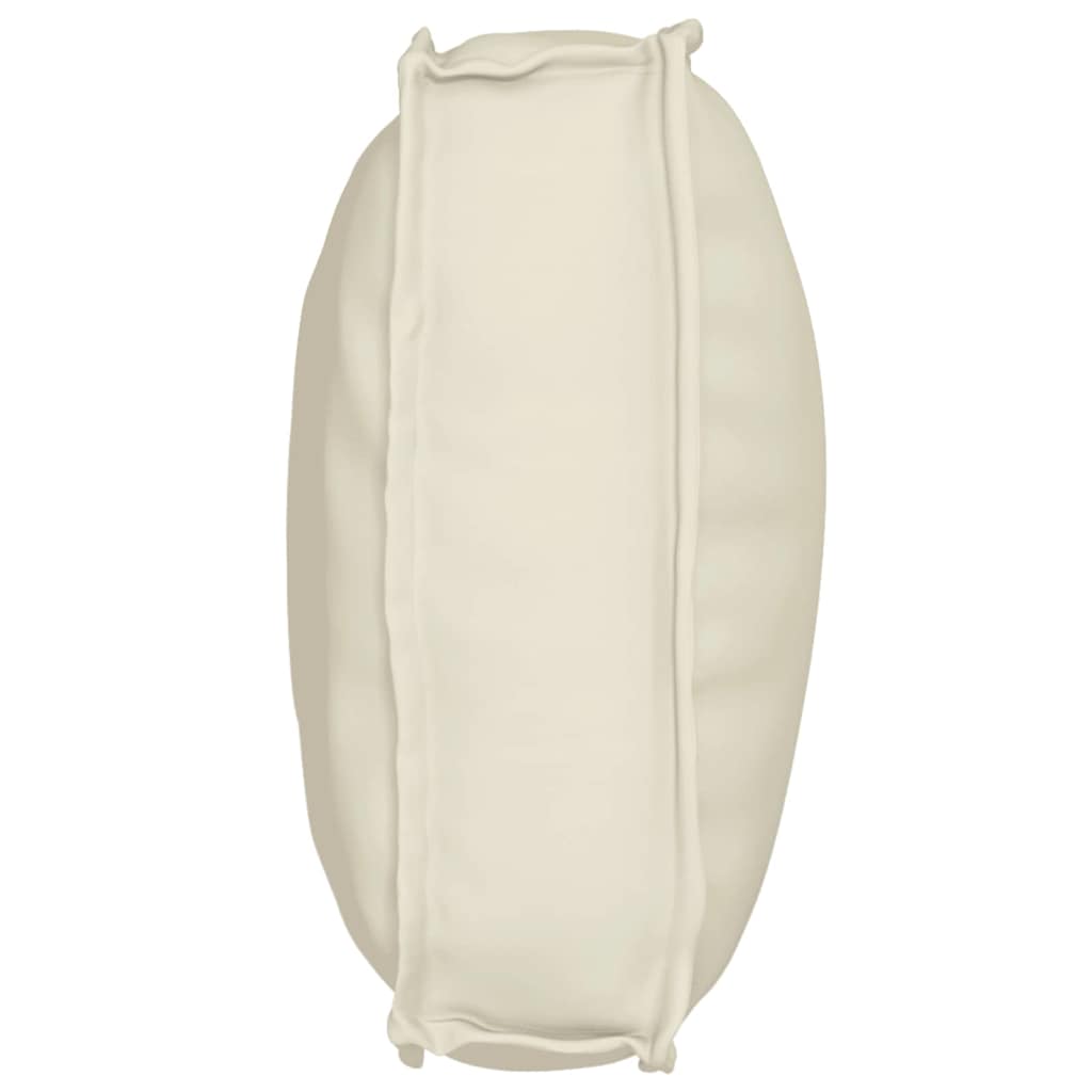 Cuscino Crema 70 x 40 x 12 cm Tessuto Oxford | homemem39