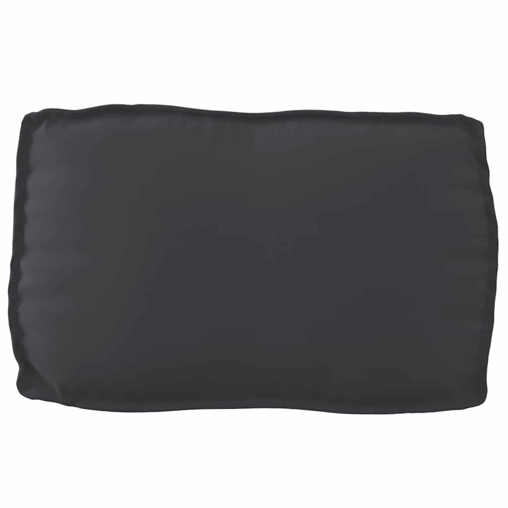 Cuscino Nero 70 x 40 x 12 cm Tessuto Oxford | homemem39