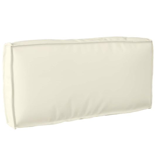 Cuscino Crema 80 x 40 x 12 cm Tessuto Oxford | homemem39