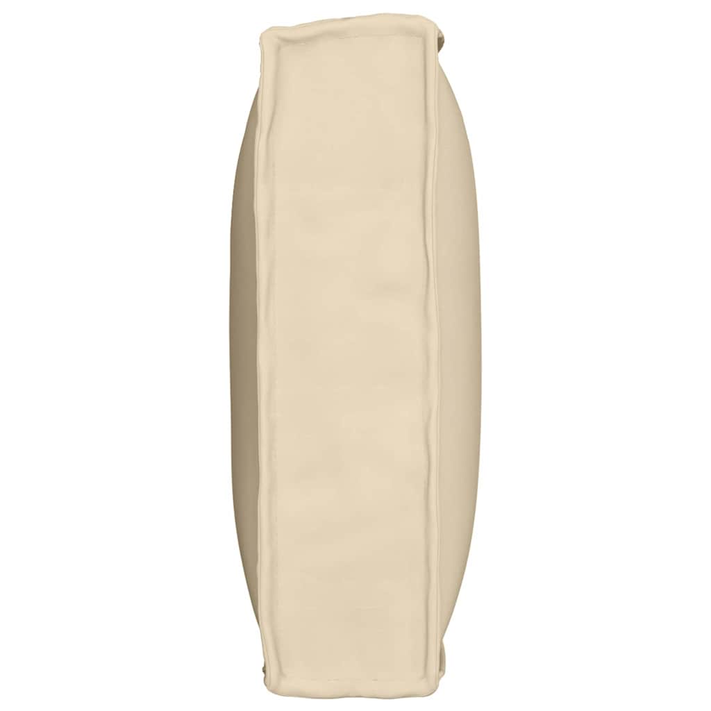 Cuscino Beige 80 x 40 x 12 cm Tessuto Oxford | homemem39