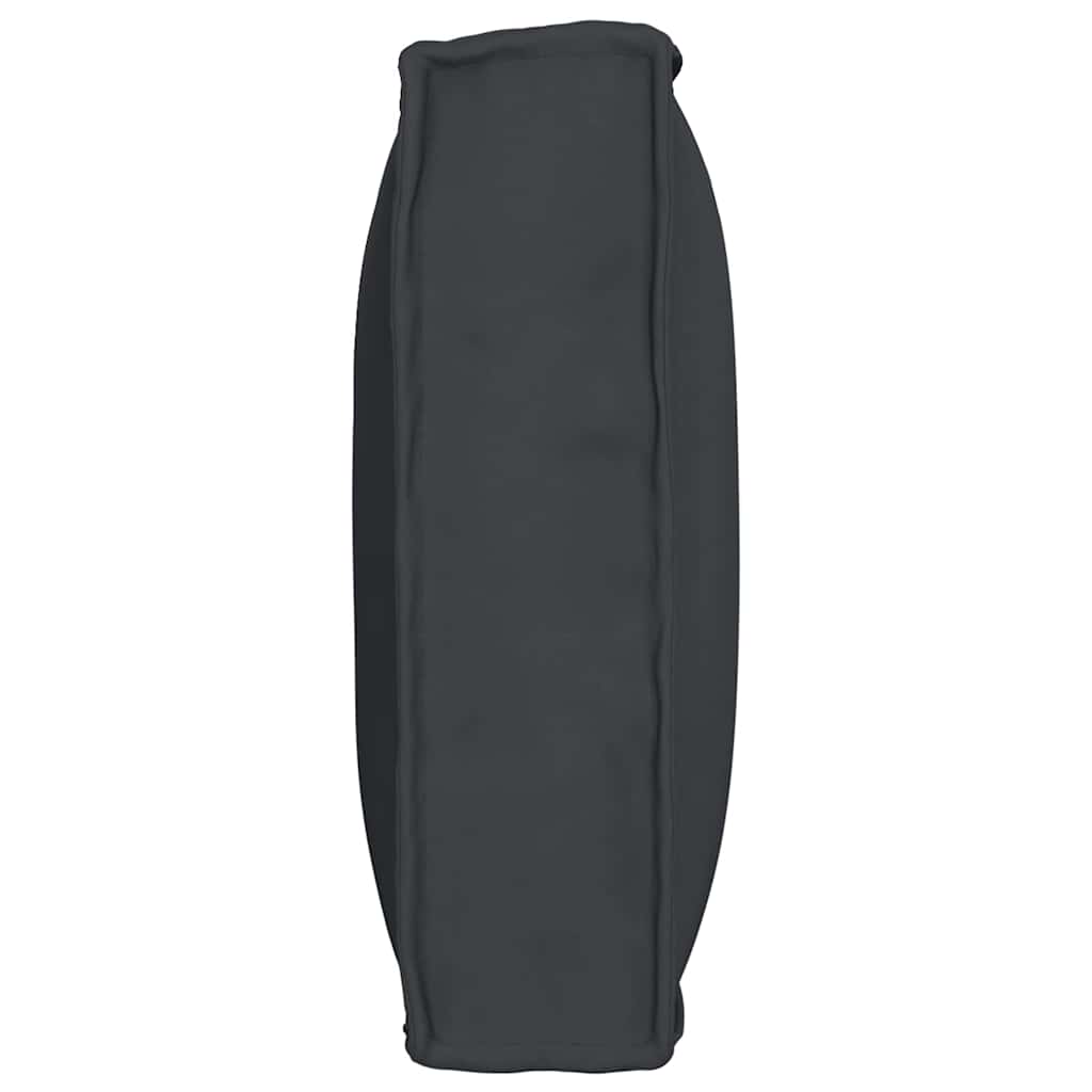 Cuscino Nero 80 x 40 x 12 cm Tessuto Oxford | homemem39