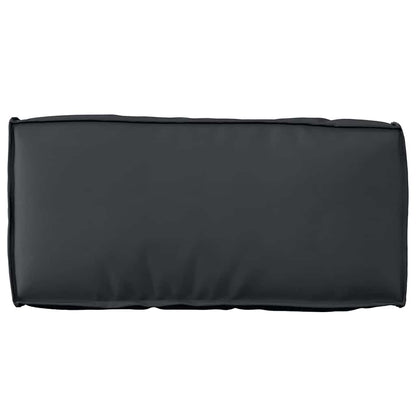 Cuscino Nero 80 x 40 x 12 cm Tessuto Oxford | homemem39