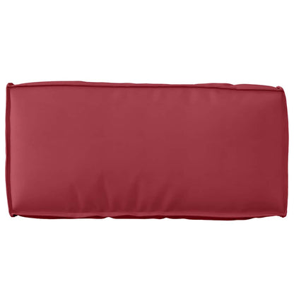 Cuscino Rosso Vino 80 x 40 x 12 cm Tessuto Oxford | homemem39