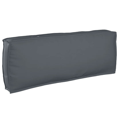 Cuscino Antracite 120 x 40 x 12 cm Tessuto Oxford | homemem39