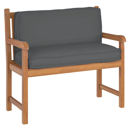 Cuscino Antracite 120 x 40 x 12 cm Tessuto Oxford | homemem39