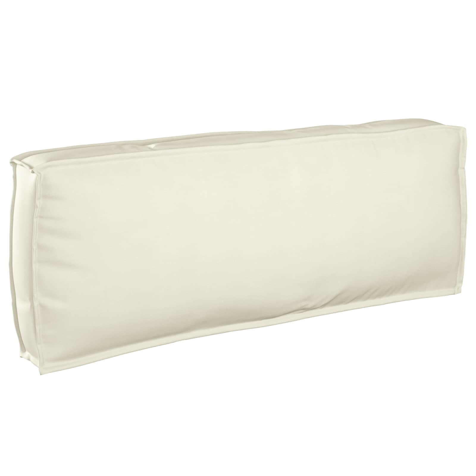 Cuscino Crema 120 x 40 x 12 cm Tessuto Oxford | homemem39
