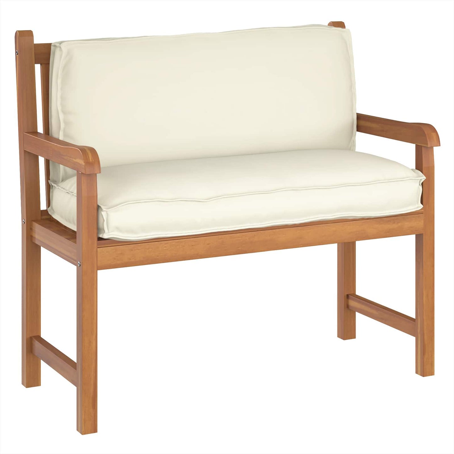 Cuscino Crema 120 x 40 x 12 cm Tessuto Oxford | homemem39