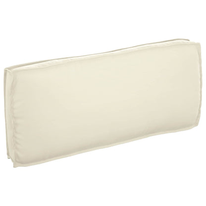 Cuscino Crema 120 x 50 x 12 cm Tessuto Oxford | homemem39