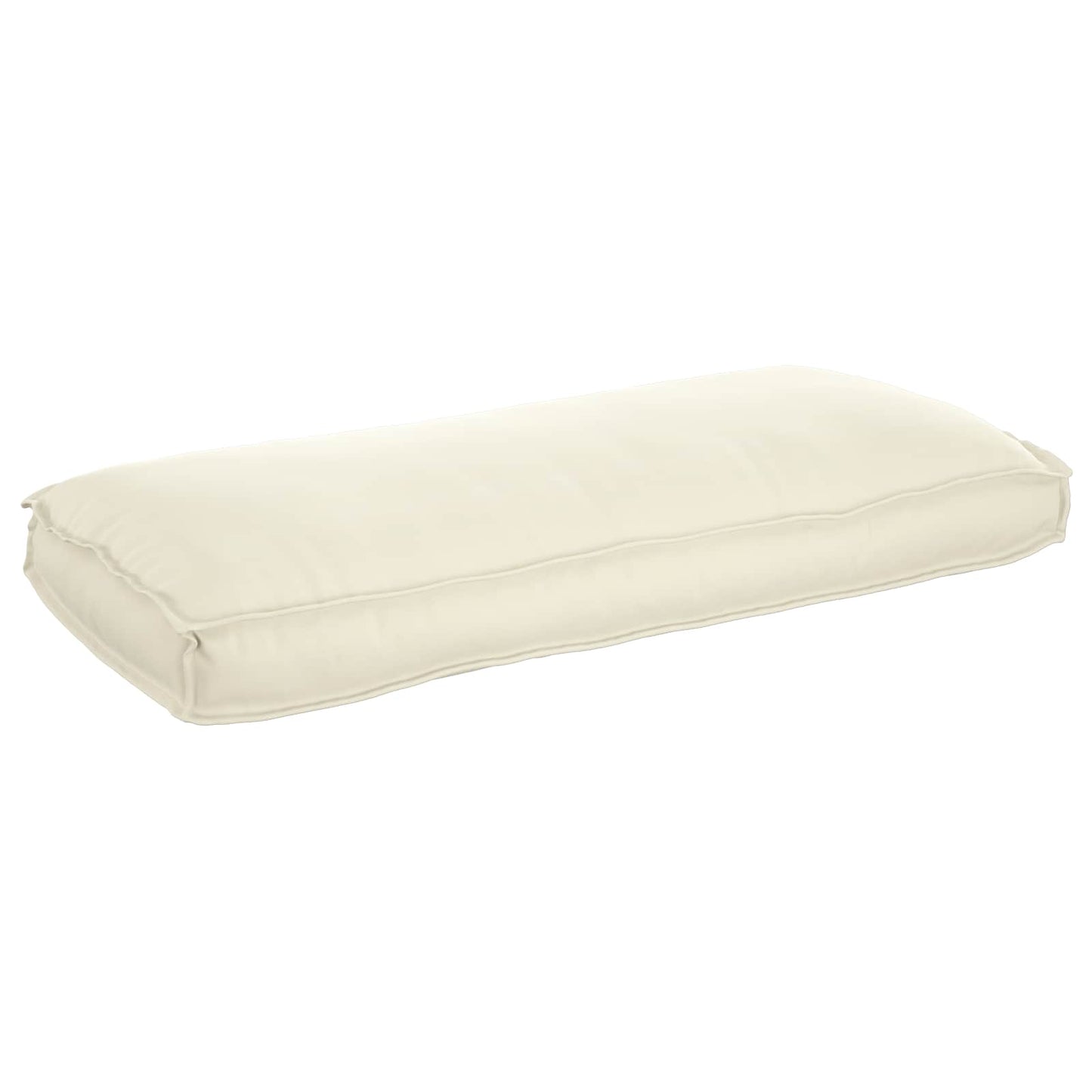 Cuscino Crema 120 x 50 x 12 cm Tessuto Oxford | homemem39