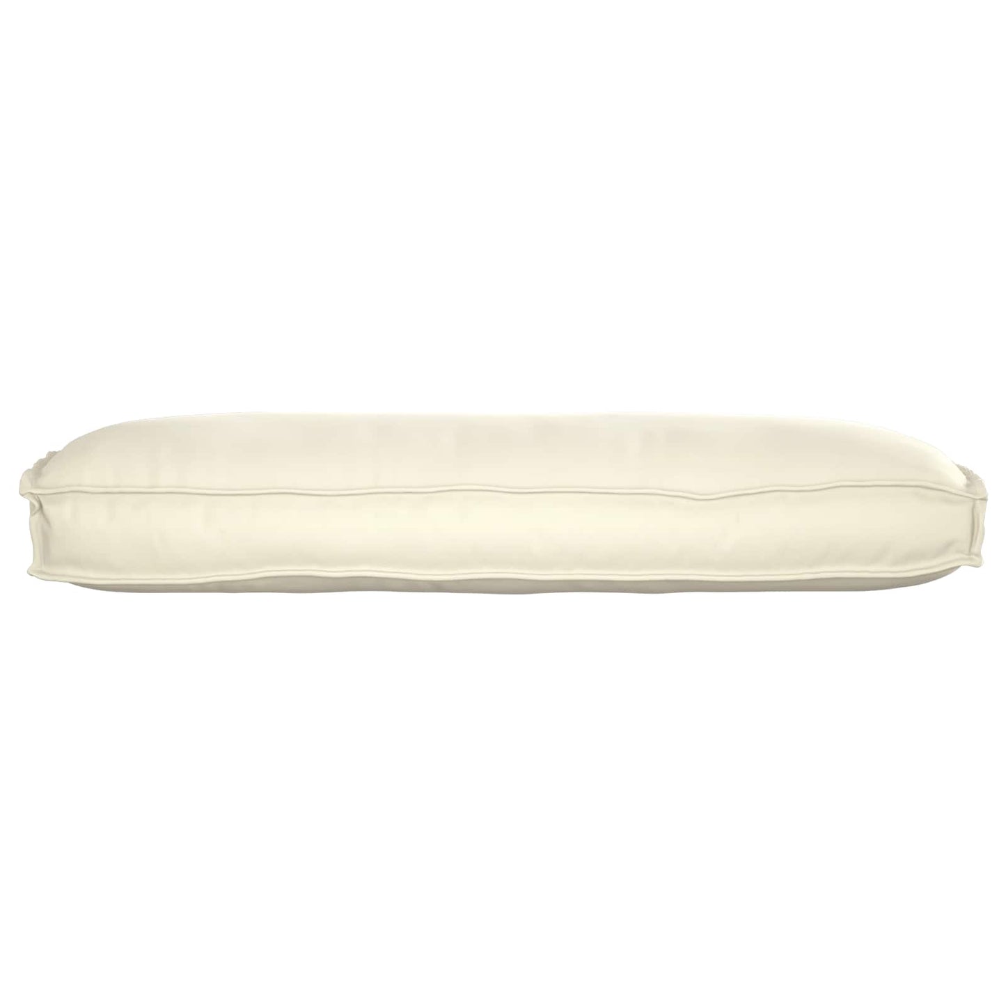 Cuscino Crema 120 x 50 x 12 cm Tessuto Oxford | homemem39
