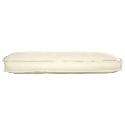 Cuscino Crema 120 x 50 x 12 cm Tessuto Oxford | homemem39