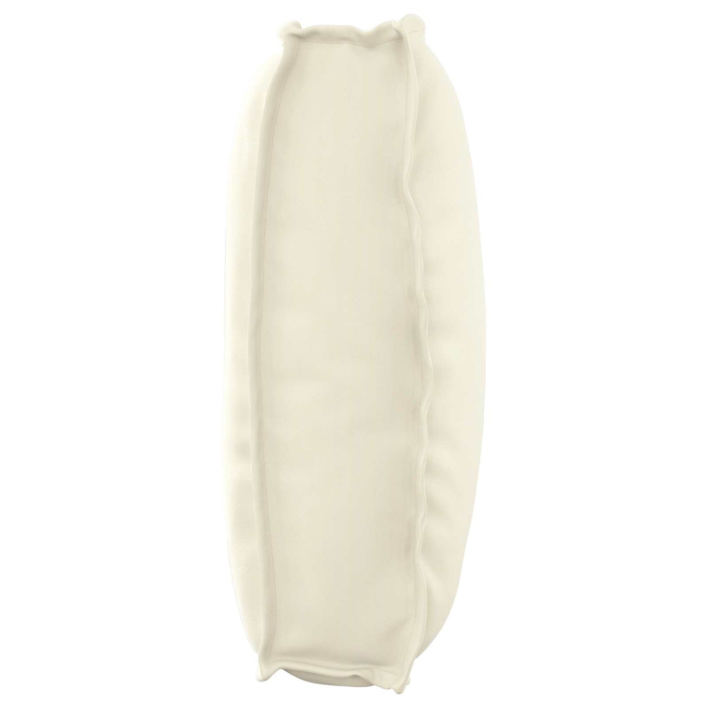 Cuscino Crema 120 x 50 x 12 cm Tessuto Oxford | homemem39