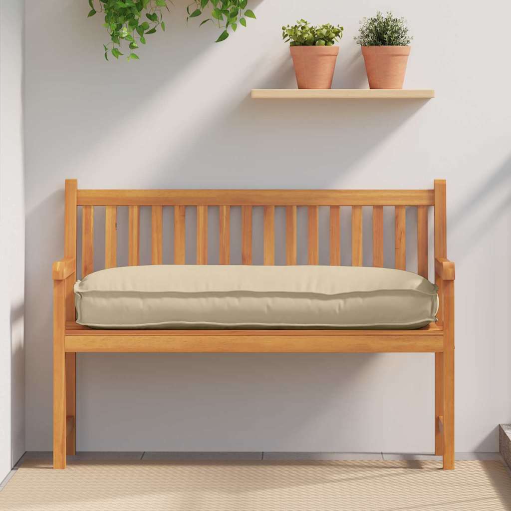 Cuscino Beige 120 x 50 x 12 cm Tessuto Oxford | homemem39