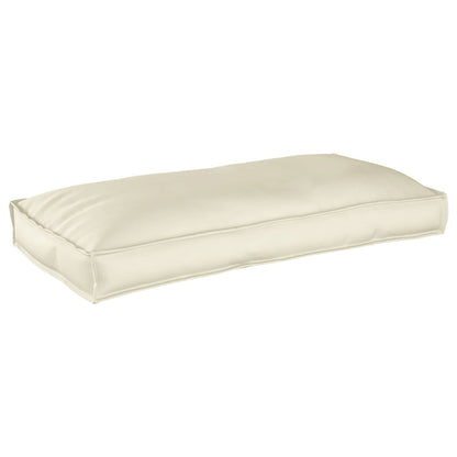 Cuscino Crema 120 x 60 x 12 cm Tessuto Oxford | homemem39