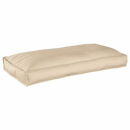 Cuscino Beige 120 x 60 x 12 cm Tessuto Oxford | homemem39