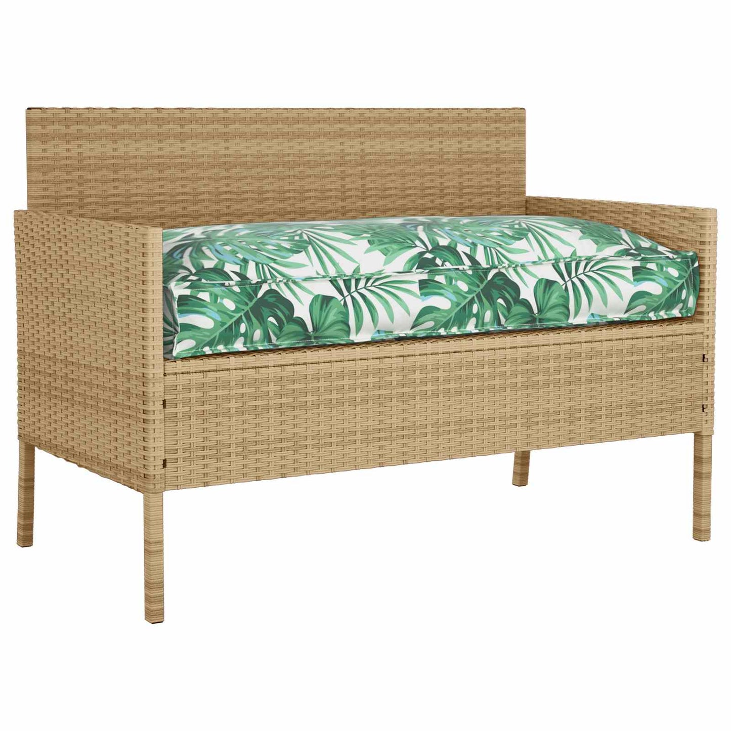 Cuscino Motivo Foglia 120 x 60 x 12 cm Tessuto Oxford Foglia | homemem39
