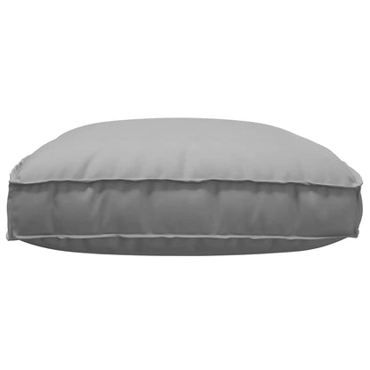 Cuscino Grigio 120 x 80 x 12 cm Tessuto Oxford | homemem39