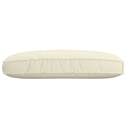 Cuscino Crema 120 x 80 x 12 cm Tessuto Oxford | homemem39