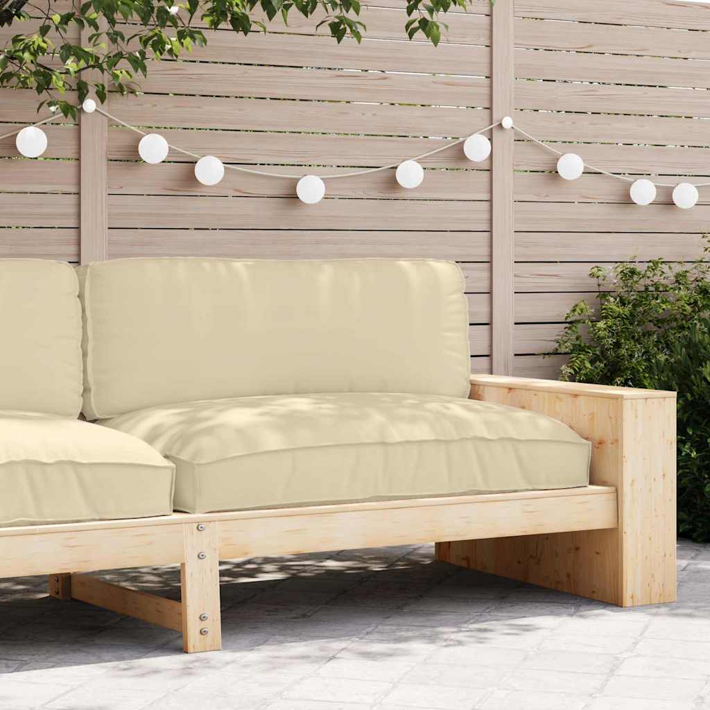 Cuscino Beige 120 x 80 x 12 cm Tessuto Oxford | homemem39