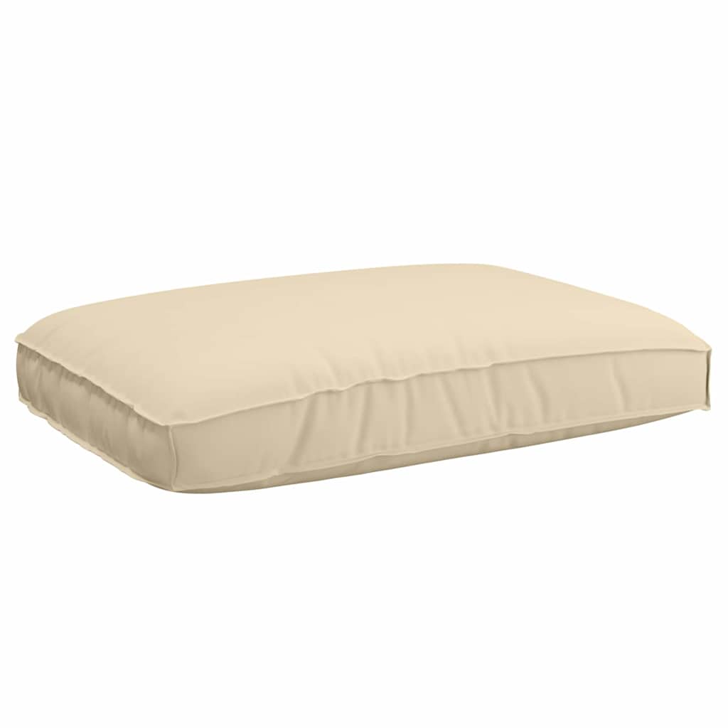 Cuscino Beige 120 x 80 x 12 cm Tessuto Oxford | homemem39