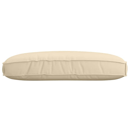 Cuscino Beige 120 x 80 x 12 cm Tessuto Oxford | homemem39