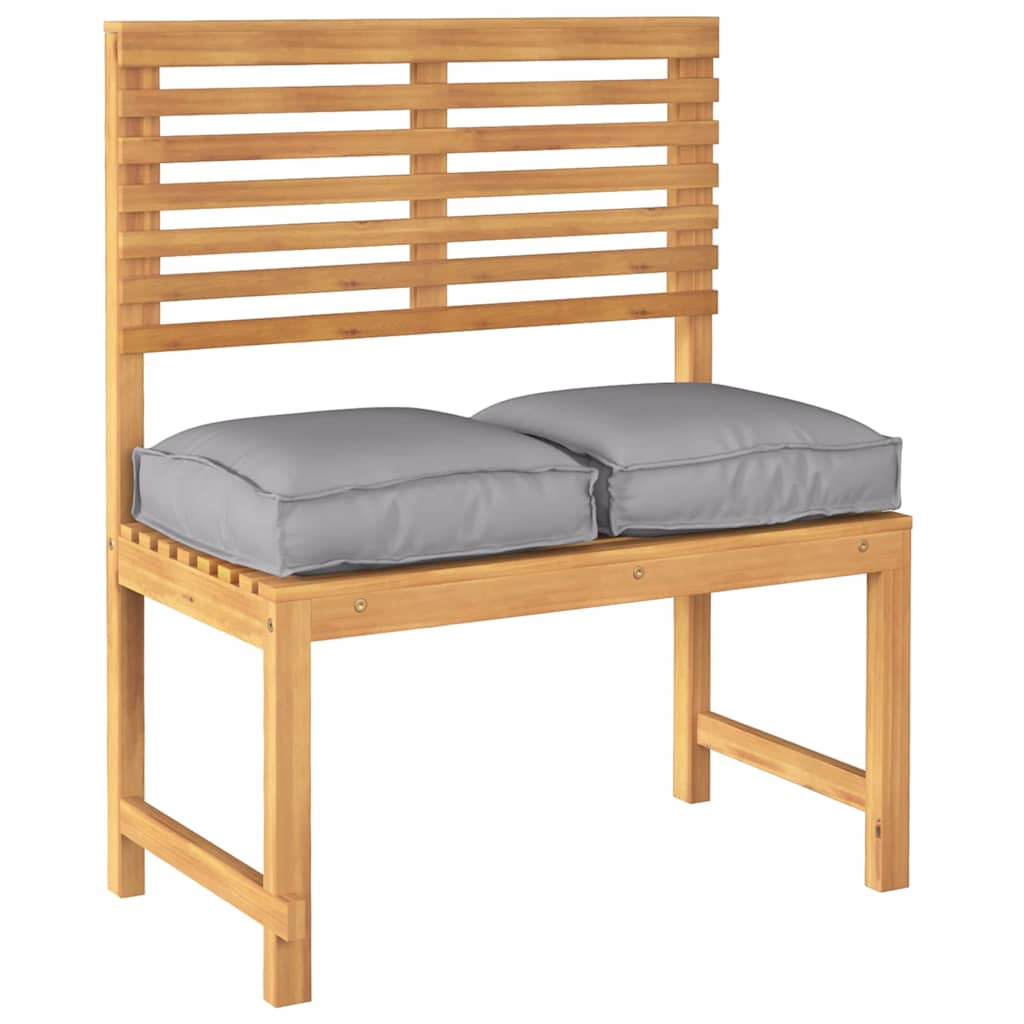 Cuscino 2 pcs Grigio 40 x 40 x 8 cm Tessuto Oxford | homemem39