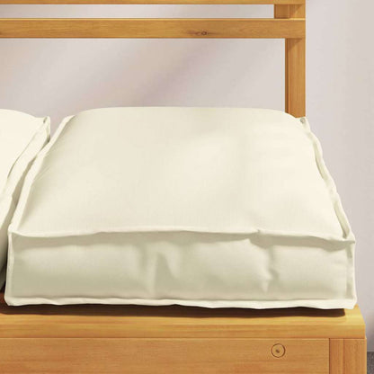 Cuscino 2 pcs Crema 40 x 40 x 8 cm Tessuto Oxford | homemem39