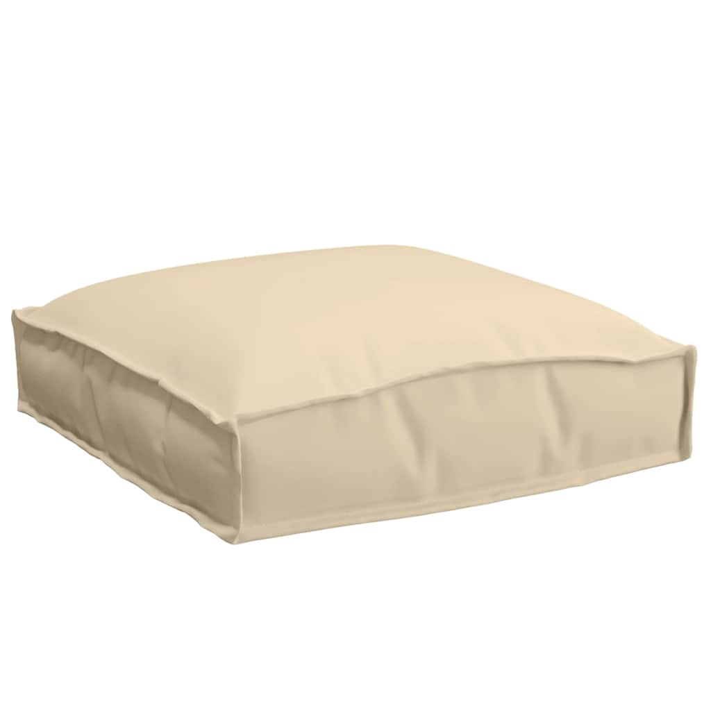 Cuscino 2 pcs Beige 40 x 40 x 8 cm Tessuto Oxford | homemem39